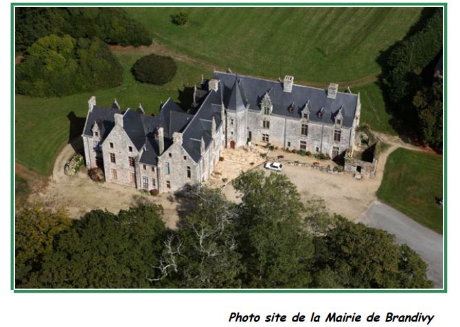Seigneuries et manoirs de Pluvigner et Brandivy avant la Révolution.